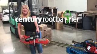 Century Root Barrier + GeoRipper Handheld Trencher: Fast, Clean Installations
