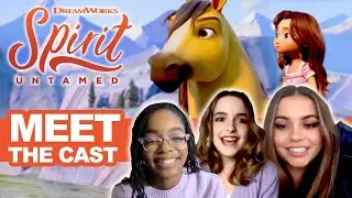 Meet the Cast of Spirit Untamed! | DREAMWORKS SPIRIT PALS REACT