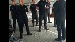 APEL PAGI SECURITY HOTEL, DAN CEK KELENGKAPAN, KERAPIHAN PERSONIL  ,RIFRES PBB BIAR SELAMAT 86,