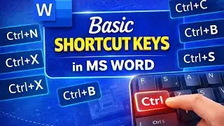 MS Word Shortcut Keys| Part 1 – Basic Shortcut Keys @ApnaCollegeOfficial @ExpHub @TechnicalGuruji
