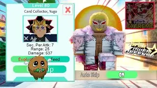 Level 80 Card Collector (Yugi Muto) in Trial 3 Extreme Mode | Showcase | All Star Tower Defense