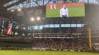 National Anthem & God Bless America - Matthew Mandziuk - Texas Rangers 2021