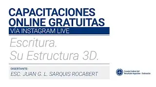 Escritura. Su Estructura 3D.