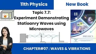 Experiment Demonstrating Stationary Waves using Microwaves | 11th Class Physics Chapter 7