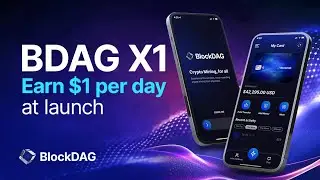 BlockDAG Airdrop - Run X1 Free Miner - Mine Token Now || Code -0CnY4lqb