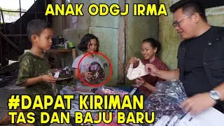 ANAK ODGJ IRMA DAPAT KIRIMAN BAJU DAN TAS DARI SUBCRIBER BANG EGO