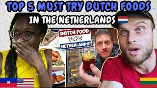 REACTION TO TOP 5 Must Try DUTCH FOOD in the Netherlands! (First Time Guide) | FIRST TIME WATCHING