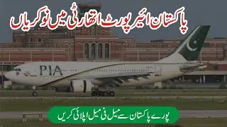 Pakistan Airports Authority Jobs 2025 Online Apply - Latest Airport Job Vacancy 2025 - PAA Job 2025