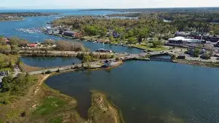 The Wareham River - Wareham MA - DJI Mini 2 - 4K