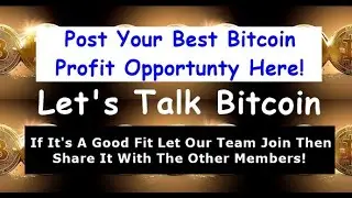 💡Hey Team Post Your Best Bitcoin Crypto HYIP ICO Investment Opportunity Our Facebook Group FREE🔴