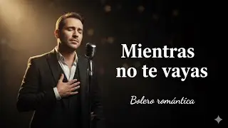 Mientras no te vayas - Canción romántica estilo bolero para noches de nostalgia #bolero #music #amor