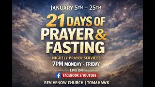 🙏 First Night of 21 Days of Prayer LIVE | ReviveNow Church | Pastor Jaco & Leslie Theron