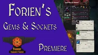 Foundry VTT — Forien's Gems and Sockets — Patreon Exclusive Release