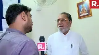 Republic TV Confronts Congress MP Husain Dalwai On Controversial Comment