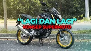 SPORT NAKED BERUBAH JADI SUPERMOTO ( CB150 )