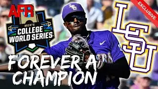 EXCLUSIVE: Michael Braswell Opens Up On LSU CWS Title, Offensive Struggles & Legacy With Tigers