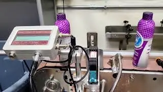 Meenjet MX1 Printer Date Coding Shrink Labeled Bottles