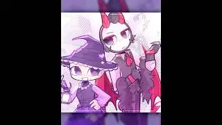 🕸️💜 ЧТО!! КОРОТКОМЕТРАЖКА DW | #newskins #dandysworld #halloween #shelly #glisten #fanart |