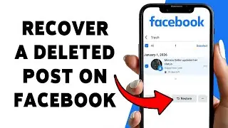 Как восстановить удалённую публикацию в Facebook | Руководство по восстановлению публикаций в Fac...