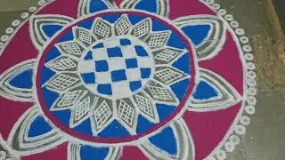 ✨free hand easy rangoli for diwali✨