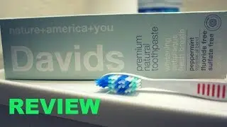 Davids Natural Toothpaste Review | Fluoride Free | Peppermint | Whitening | Selena Thinking Out Loud