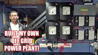 Making the FINAL CONNECTIONS for my MASSIVE Off-Grid Solar System!