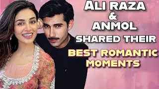 Ali Raza and Anmol baloch talking about their Memorable Romantic Scenes 😉 | Iqtidar