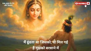 मैं ढूंढता था जिसको, वो मिल गई है मुझको बरसाने में Radha Krishna Bhakti Song | Barsana Prem Bhajan