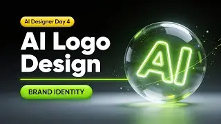 AI Logo Design from Scratch (Sketch &rarr; Brand Identity) | Day 4 AI Designer