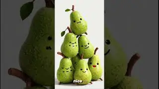 Counting Fruits 1 to 10 🍎🍌 | Learn Numbers for Kids | Fun 3D Animation #numberfun