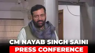 LIVE: Haryana CM Nayab Singh Saini speaks on Union Budget |PM Modi | Congress |Adampur airport |BJP