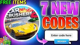 ⚠️SECRET CODES⚠️CAR CRUSHERS 2 CODES IN AUGUST 2026 - ROBLOX CAR CRUSHERS 2 CODES