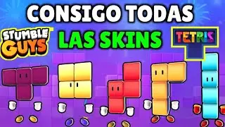 POR FIN CONSIGO TODAS LAS SKIN DE TETRIS!!! EN STUMBLE GUYS