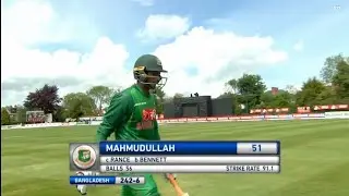 Mahmudullah Riyad 51 vs NZ | Ball-by-ball | Walton Tri Nation Series 2017 | 3rd Match - Dublin 2017 