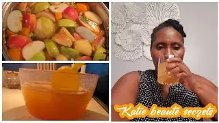 Vinn aprann prepare prop Vinegue nou( apple cider vinegar) tout ingredients natir&egrave;l map tann mesi a😆
