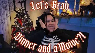 🕸️ Horror Movie and Dinner with LadyRayvne | Cozy gothmas | Gift Exchange🕸️