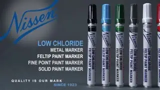 Low Chloride Metal Paint Markers- Nissen Markers