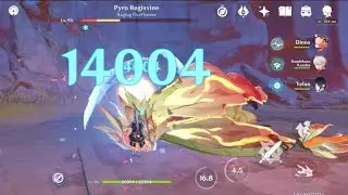 Tes Raw Damage Kamisato Ayaka C0 Senjata Mitsplitter Reforged R1 | Genshin Impact Indonesia