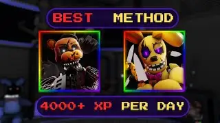 NEW BEST METHOD TO GET OG PASS XP IN FNTD2 4000+ XP PER DAY (FIVE NIGHT TOWER DEFENSE 2 ROBLOX)