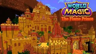 Minecraft: The Flame Prince Part 1 - Getting Lost In World Of Magic! | Minecraft Marketplace...