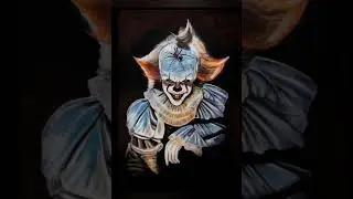 TO (Pennywise) painting on canvas