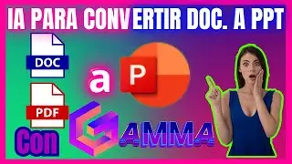 ✅Como Crear Presentaciones y diapositivas con (GAMMA AI) desde documentos WORD o PDF método 2024