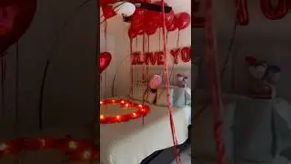 Say it with balloons ❤️✨ #Love #Valentine #RomanticDecor #BalloonMagic #MiamiDecor #heliumballoons