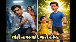 थोड़ी लापरवाही, भारी कीमत | EMOTIONAL HINDI STORY | CARTOON STORY | MOTIVATIONAL | LIFE LESSON