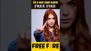 TOP 3 OLD ITAMS REMOVED 😱❓ Garena Free Fire || #factsvideo #freefire #shorts