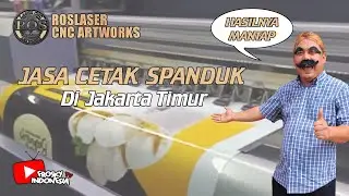 Jasa Cetak Spanduk dan Sticker Murah di Jakarta Timur - ROSLASER