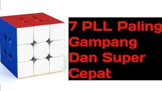 CFOP Part 5#Belajar 7 PLL Paling Gampang