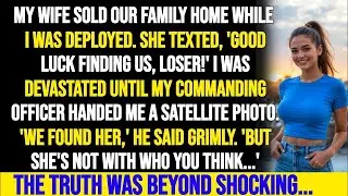 MY WIFE SOLD OUR FAMILY HOME WHILE I WAS DEPLOYED  SHE TEXTED, 'GOOD LUCK FINDING US, LOSER!