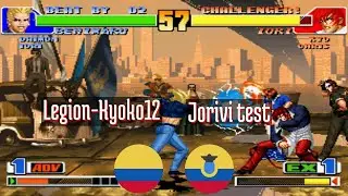 King of Fighters 98 (FT5) - Legion-Kyoko12 (CO) vs Jorivi test (EC) - 2021-08-30