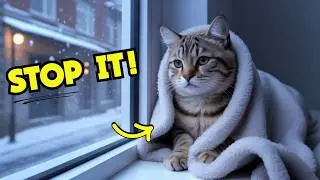 6 ошибок в ХОЛОДНУЮ погоду, которые причиняют вашей кошке БОЛЬ!🔥